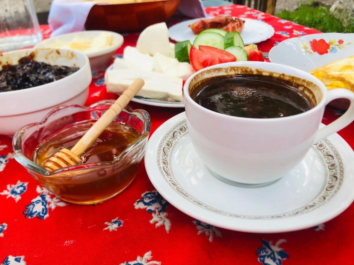 فالبني Guest House Hyrmet Demushi المظهر الخارجي الصورة